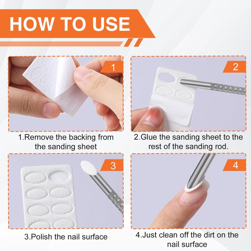 Asheyya 3 Pcs Nails Etching Tool, Cuticle Scraper for Gel