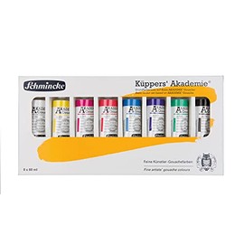 Schmincke Gouache Artist Colours Küppers Kartonset 8 x 60 ml