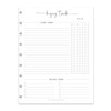 BetterNote Keeping Track Refill Pages for Discbound Notebook, Habit Tracker,