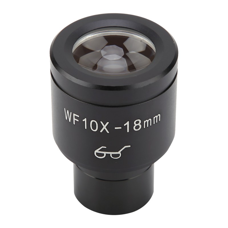 WF10X/18mm Biological Microscope Wide Angle Hight Eyepiont Eyepiece Lens
