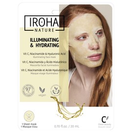 Iroha Face Intensive Mask with Vitamin C and Hyaluronic Acid (Pack of 1)