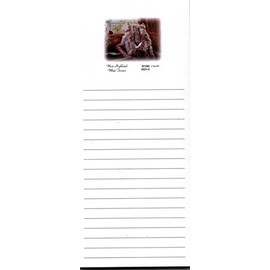 Westies in Window Magnetic List Pads - Set of 2