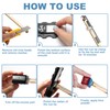 36pcs Pool Cue Repair Kit 12 Billiard Cue Tips, 2
