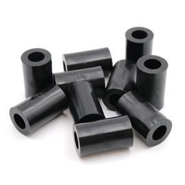 Design61 10x Spacer Sleeves Washers L 25 mm x Diameter 15/8.2 mm M8 Round HD Polyethylene