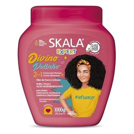 Crema para peinar Skala Kids rizos crespos Pothino kids 1kg Mascarilla Crema para cabello rizado Cuidado del cabello natural Hidratante capilar Sin enjuague