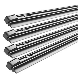 Recambio de limpiaparabrisas de 22 pulgadas + 22 pulgadas de repuesto para limpiaparabrisas de 8,5 mm de repuesto para el fabricante de equipos originales (2 unidades)