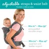 Infantino Flip 4-in-1 Convertible Baby Carrier, Adjustable, Ergonomic Babywearing, Registry