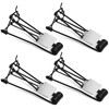 Qualirey 4 Pcs Outdoor Gopher Trap Easy Set Mole Trap