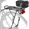 YONTUO Rear Bike Rack with Bike Bag,Bike Cargo Rack with