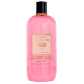 DR.TAFFI Organic Additive-Free Bath Soap, 16.9 fl oz (500 ml), Dainty and Mysterious Flower Scent, Magnolia, Made in Italy