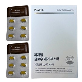 Fijiwell Glow Care Booster 18g 30 tablets 1 box / 피지웰 글로우 케어 부스터 18g 30정 1박스