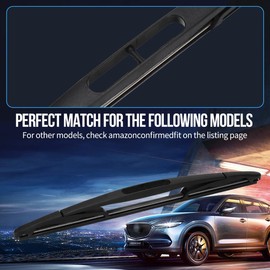 12 inch Rear Windshield Wiper Blade Replacement for Subaru Impreza 2020-2015 Crosstrek 2022-2016 WRX 2014-2013 XV Crosstrek 2015-2013 /Honda CRV 2022-2017 Element 2011-2003 Back Window wiper 12-B H306