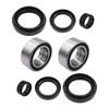 Front Wheel Bearing with Seal Kits for 07-13 Honda TRX420