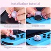 DLseego Thumb Grips Caps Design for Switch/Switch lite/Switch OLED Console,