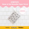 Papaya Reusable Paper Towels 2-Pack - 2 Sheets + 1
