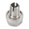 Piggyback Oil Drain Plug Stainless Steel Oversize Self Tapping Oil