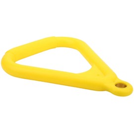 Gymnastics Rings Kids, Pull Up Ring Plastic Yellow Kids Children Flying Gym Rings for Sports Game Outdoor Indoor Fitness Equipment (Yellow)