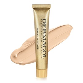 Dermacol Makeup Cover Cream Foundation 30g, 1 piece, 207 light beige / 더마콜 메이크업커버 크림 파운데이션 30g, 1개, 207라이트베이지