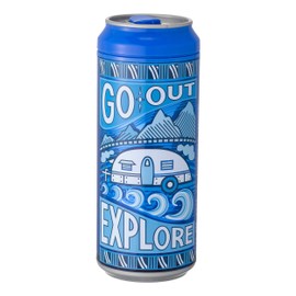 Cool Gear Tumbler, Cool Gear Can Foil, 15.9 fl oz (450 ml), Blue