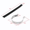 Jadeshay Motorcycle Exhaust Clamp, Motorcycle Exhaust Bracket Universal Motorcycle Exhaust