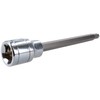 T30 3/8" Drive Extra Long 110mm Tamperproof Tamper Torx Star