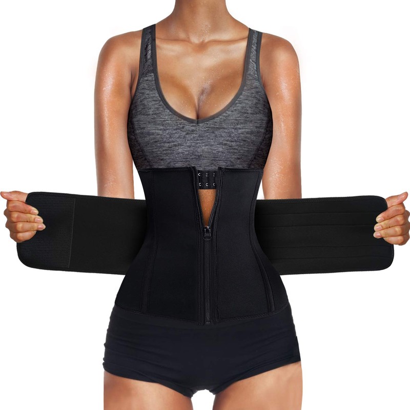Sawaiko Corset Compression Waist Cincher for Men Women Tummy Tightening