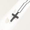 American Flag Cross Urn Necklace for Ashes for Men Women