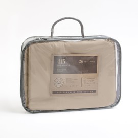 Peru Pima - 415 Thread Count - Percale - 100% Peruvian Pima Cotton - Duvet Cover Set - King/Cal King, Latte