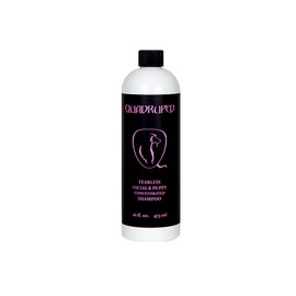 Quadruped Pet Care Tearless Facial and Puppy Concentrate Shampoo 16oz.
