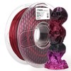 Amolen Silk Shiny Gradient PLA Filament, 1.75mm:_Silk Gradient Blue Green