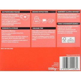 Taylors of Harrogate Yorkshire Red, 160 Teabags