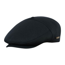 Sterkowski 100% Linen, Super Light, 5 Panel, Applejack, Summer Flat Cap - 60 cm = XL = UK 7 3/8