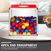 ZJIVQO Large Transparent Acrylic Donation Box, Proposal Organiser, Suggestion Box,