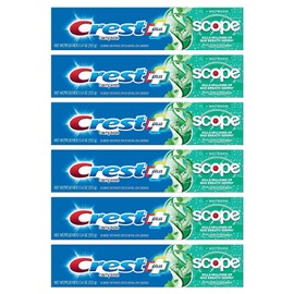 Crest Toothpaste Plus Scope Whitening Minty Fresh (Pack of 6)