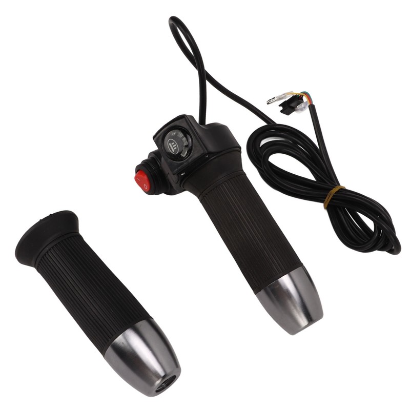 1 Pair Electric Bike Throttle Grip Universal 48V 5 Colors