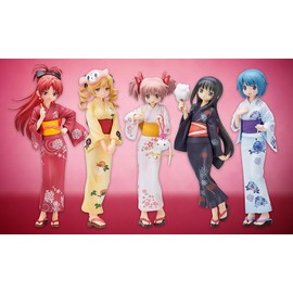 劇場版 魔法少女まどか☆マギカ 美樹さやか 浴衣Ver. 1/8スケール PVC製 塗装済み完成品フィギュア