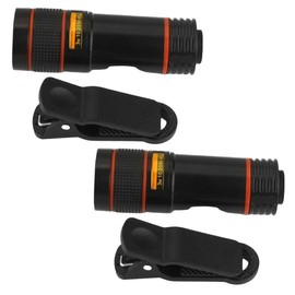 Tofficu 2Pcs Clip Macro Lens for Phones High Definition Photography Lens for and Wide Angle Shots for Private Photos and Exploration