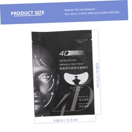 BIUDECO 10Pcs Nasolabial Folds Cream Masks Face Masks for Wrinkle Reduction Skin Repair