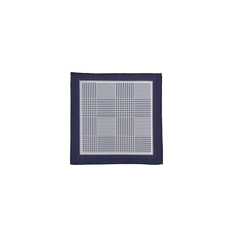 Glasses Wipes (Navy) | Large Cross Smartphone Cloth Scarf Handkerchief