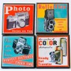 Vintage Camera Coaster Set