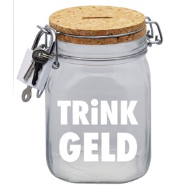Money Box Tip Money Gift Idea Transparent L