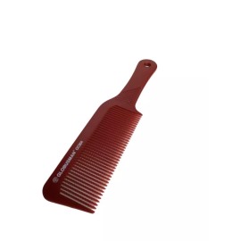 Globusman Peine  De Carbón Flat Top Cerdas Onduladas Vino