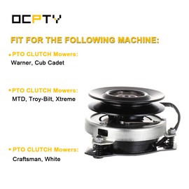 OCPTY Electric Power Take Off Clutch Electric PTO Clutch 71704127 Quality Upgraded Aftermarket Fit for Cub Cadet/for MTD