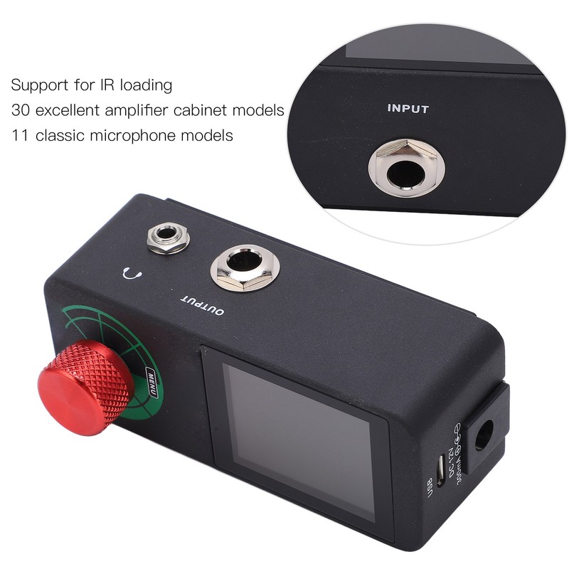 Cabinet Simulation Effect Amplifier Speaker Simulator Pedal Support IR Loading