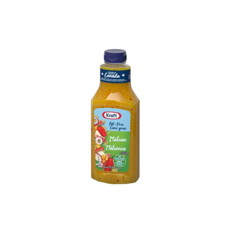 Kraft Fat Free Italian Salad Dressing, 425ml
