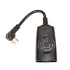 Hyper Tough Outdoor Black Photocell Timer, Push Button Switch, Automatically