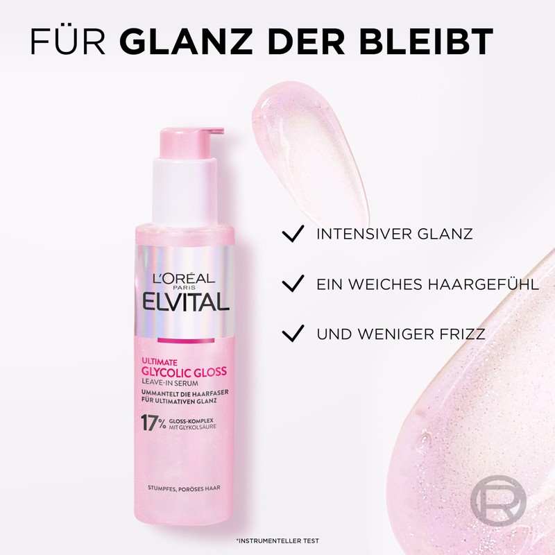 L'Oréal Paris Elvital Glycolic Gloss Serum for Dull and Lustreless