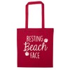 Flox Creative Resting beach face tote bag