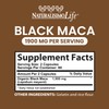 Organic Black Maca 1,900 mg per Serving Natural Energy Booster