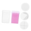 Mikinona 200 Sheets/eyelash Glue Cleaning Pad Cotton Wipes for Glue